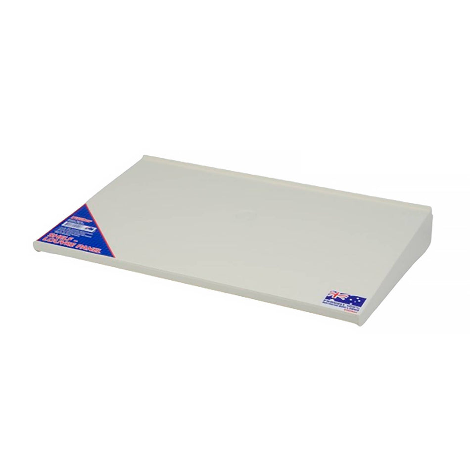 Fischer 460x300mm Shelf Plastic Beige Louvre Panel (Special Order)