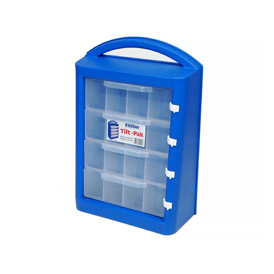 Fischer Blue 16 Compartment Tilt Pak (Special Order)