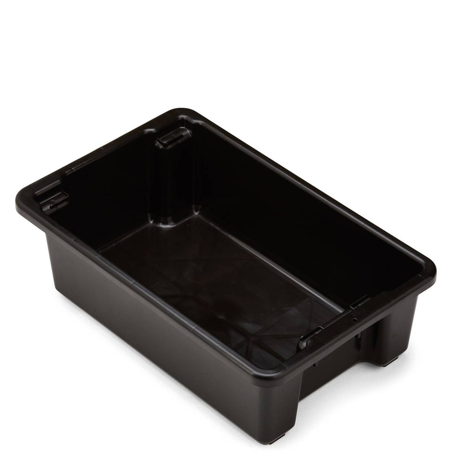 Fischer Black Store Tub 32L Nesting Crate