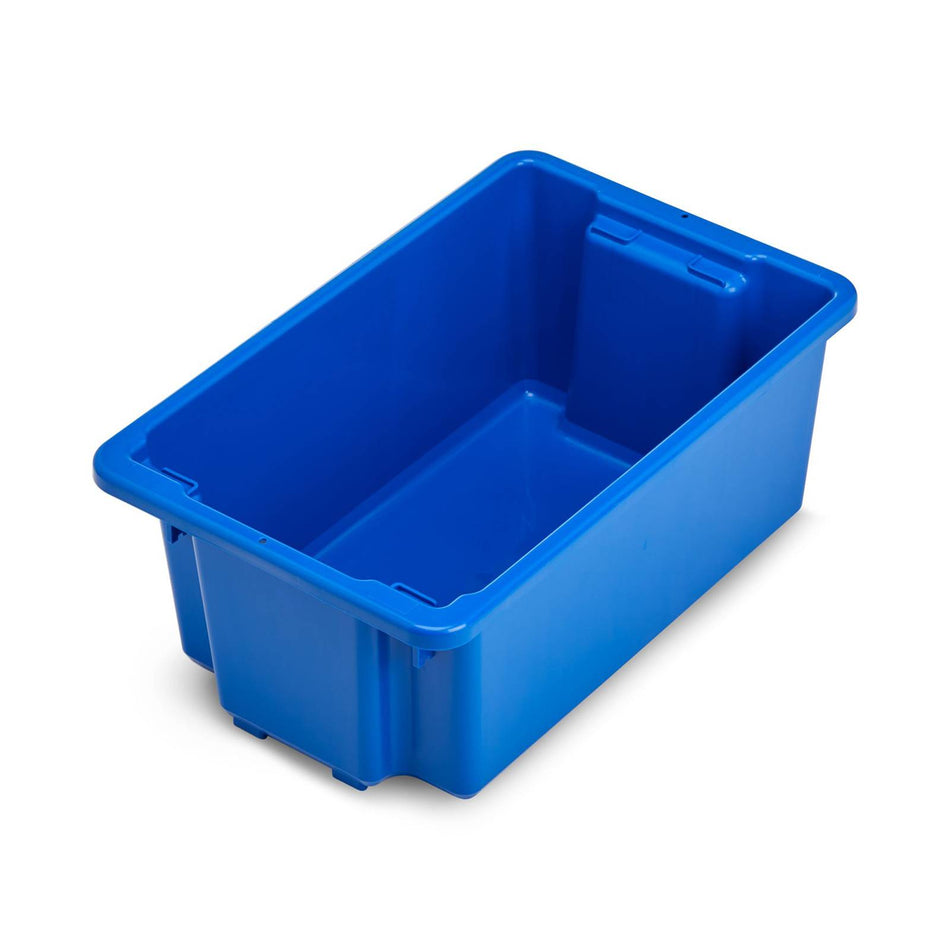 Fischer Blue Store Tub 52L Nesting Crate