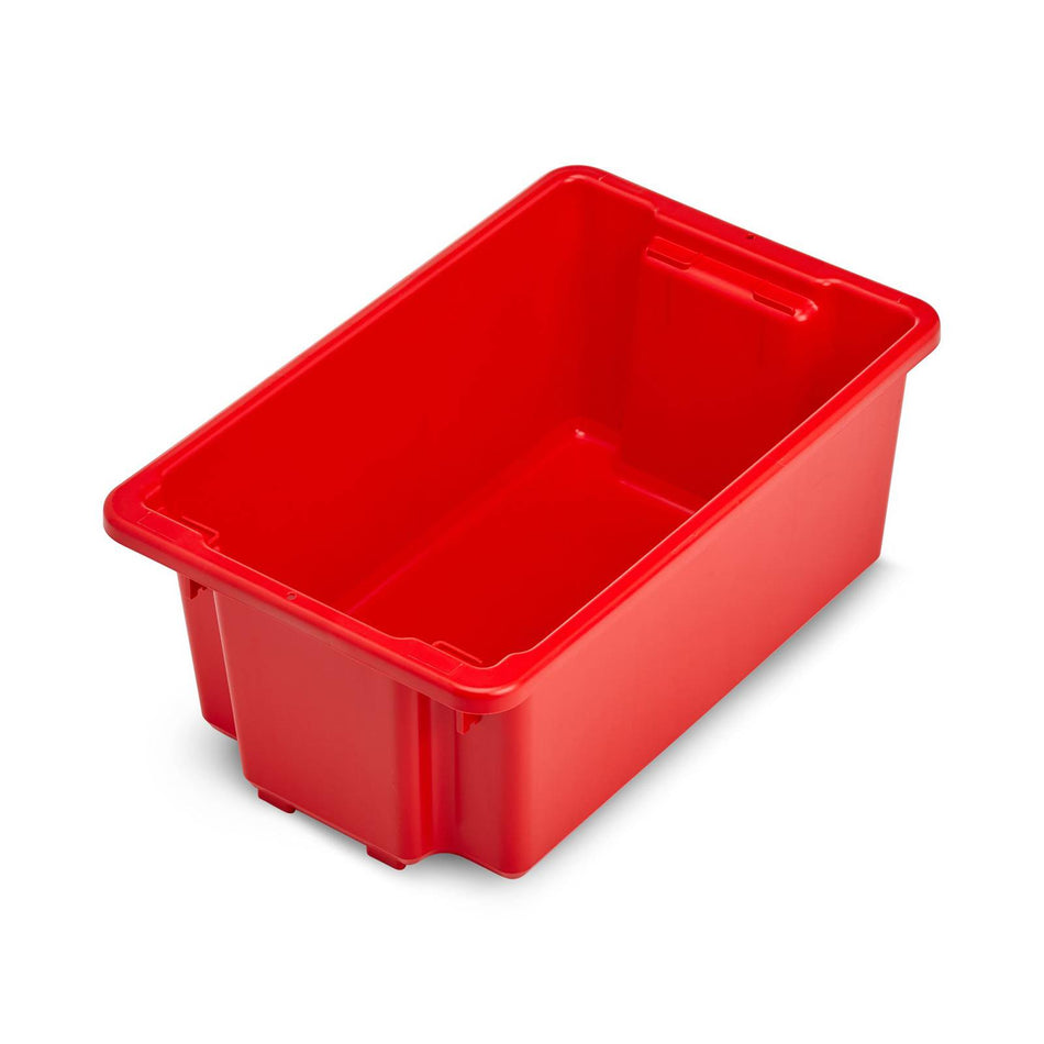 Fischer Red Store Tub 52L Nesting Crate