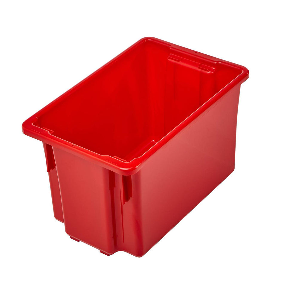 Fischer Red Store Tub 68L Nesting Crate