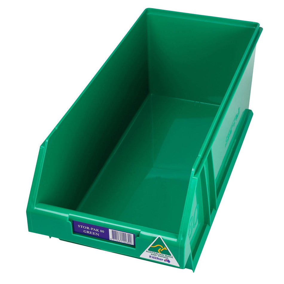 Fischer Green Extra Deep Stor Pak Bin (Special Order)