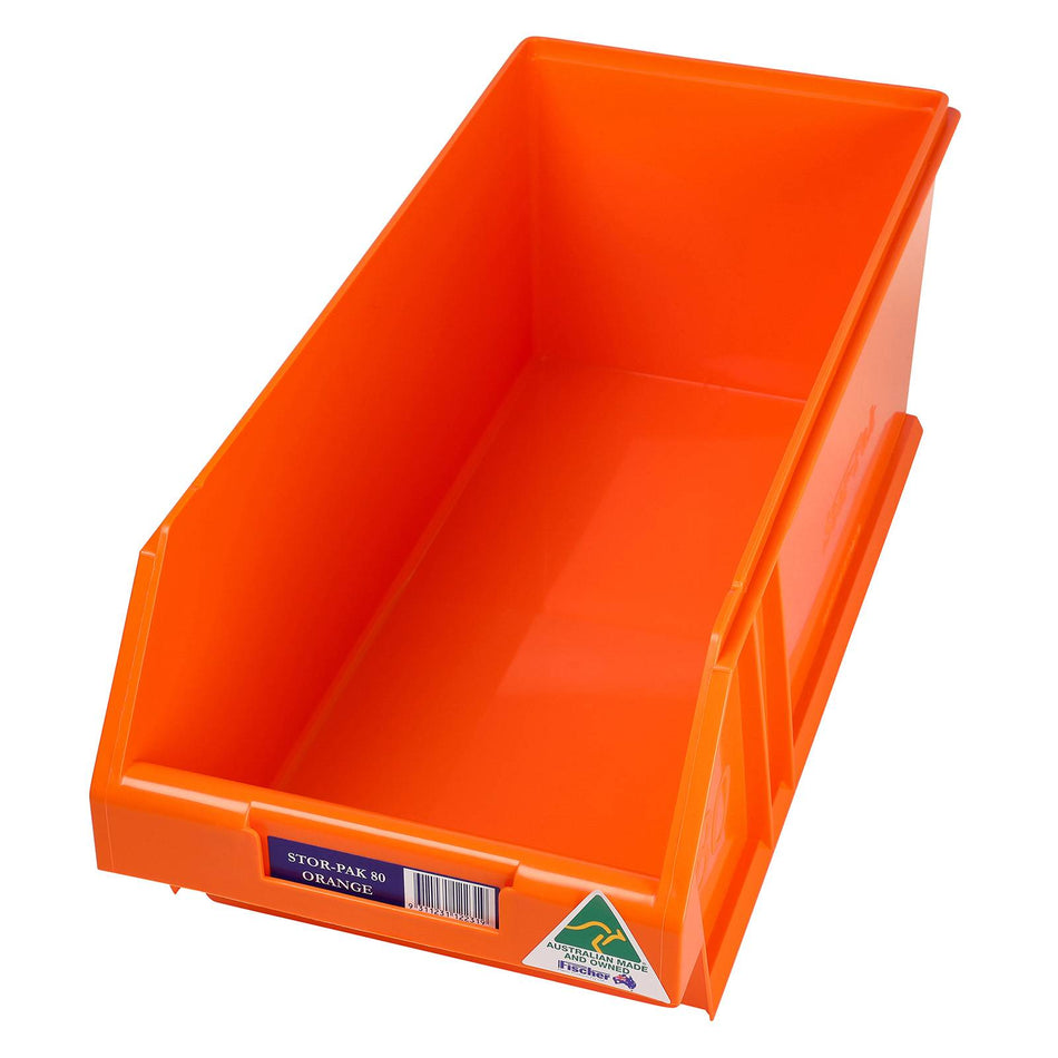 Fischer Orange Extra Deep Stor Pak Bin (Special Order)