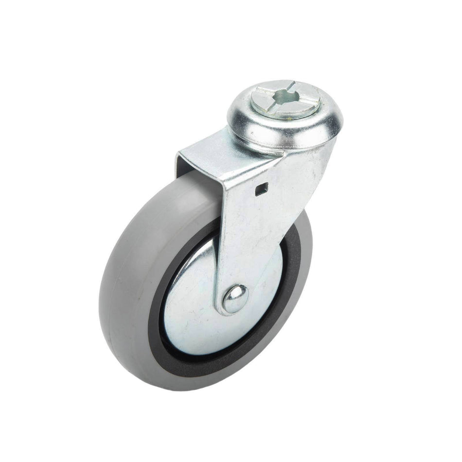 Easyroll 100mm Grey Rubber G1 Series Castor 55kg