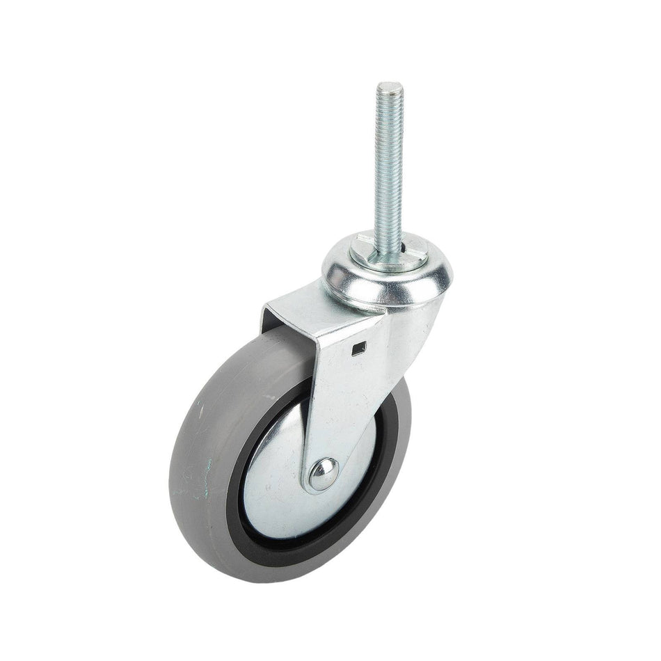 Easyroll 100mm Grey Rubber Swivel G1 Series Castor 55kg