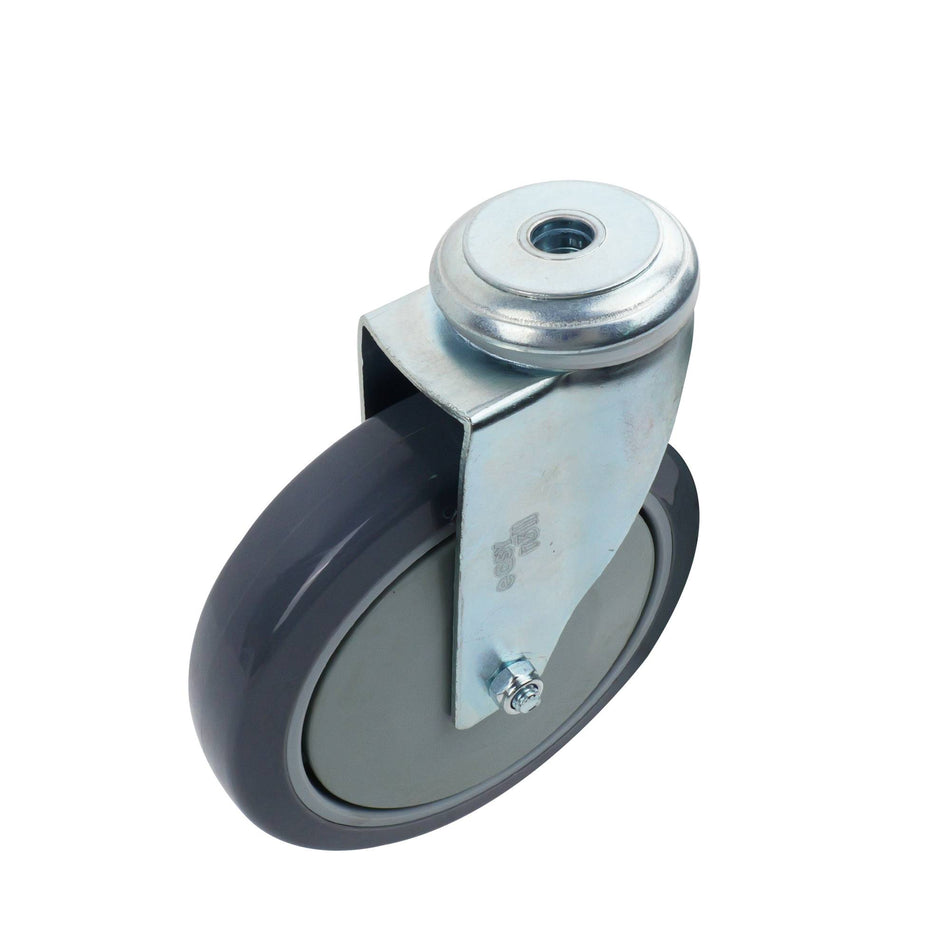 Easyroll 150mm Grey Urethane Bolt Hole G6 Series Castor 130kg