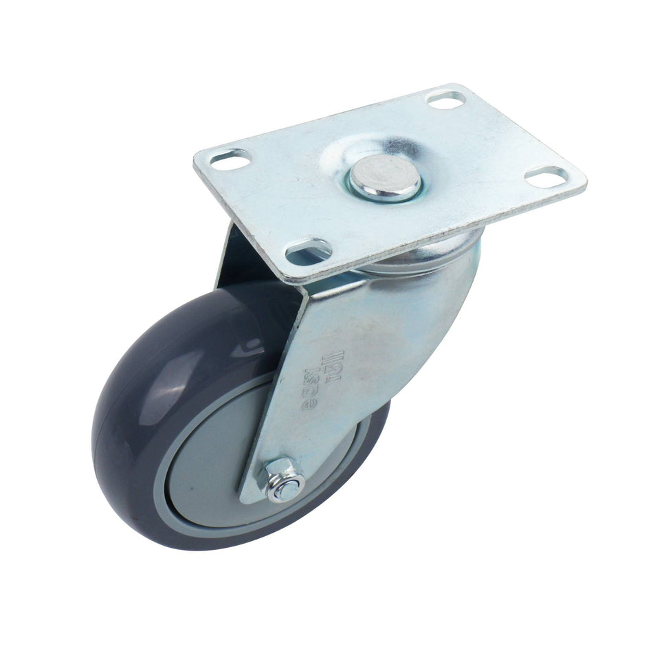 Easyroll 100mm Grey Urethane Swivel G6 Series Castor 120kg