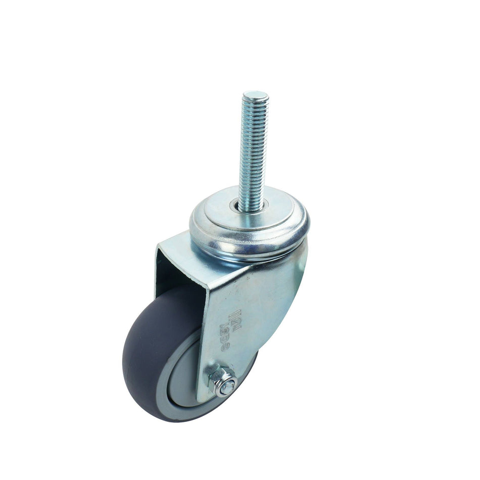Easyroll 75mm Grey Rubber Swivel G6 Series Castor 90kg