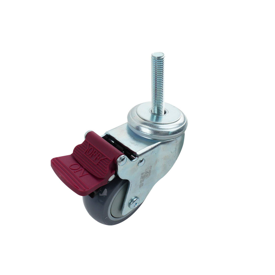 Easyroll 75mm Grey Urethane Swivel G6 Series Castor 90kg