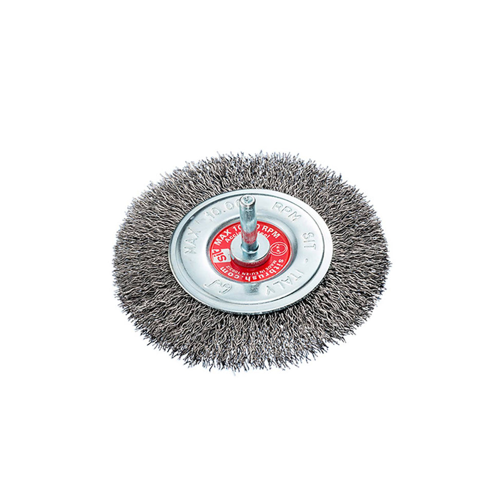 SIT Steel Crimped Wire Wheel 100mm x M6