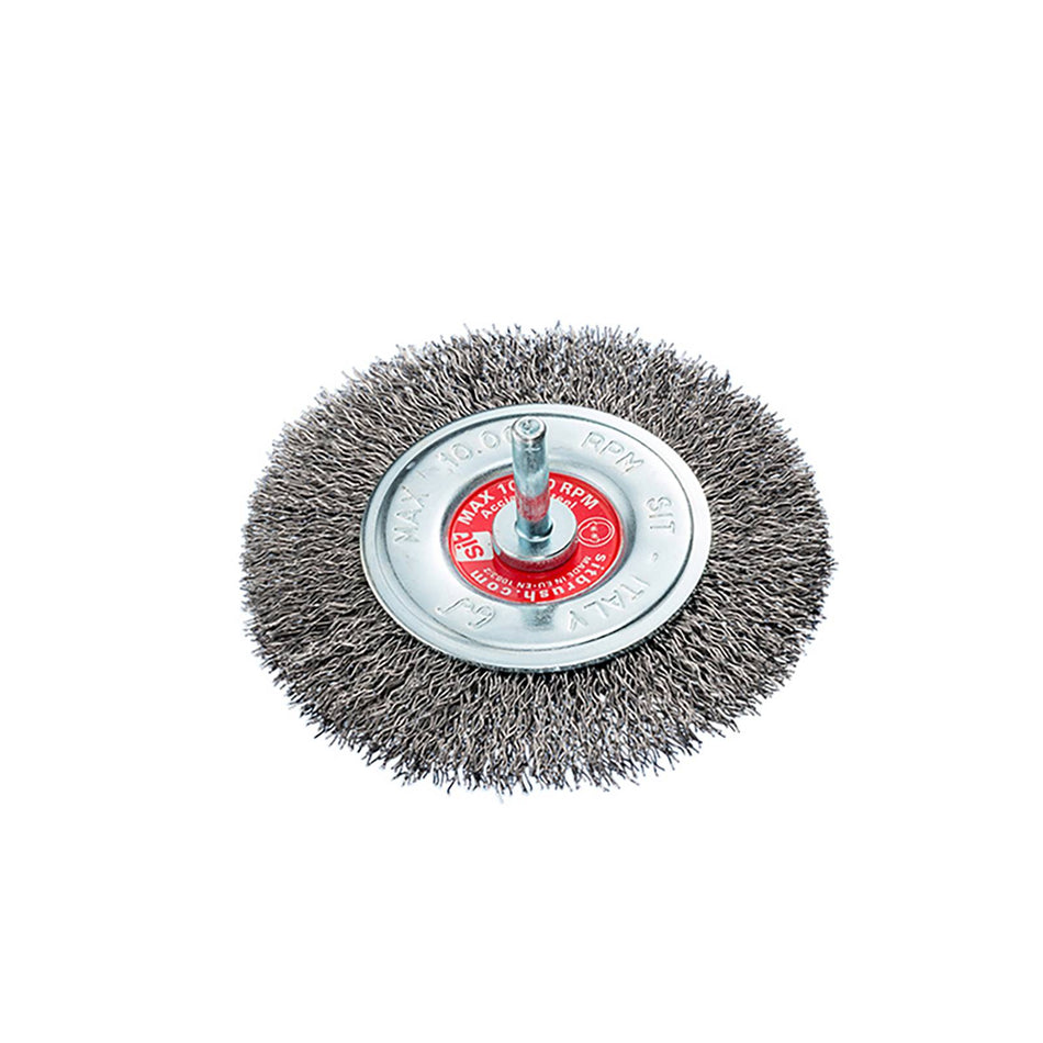 SIT Steel Crimped Wire Wheel 80mm x M6