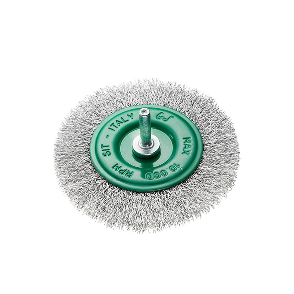 SIT Stainless Steel Crimped Wire Wheel 80mm x M6