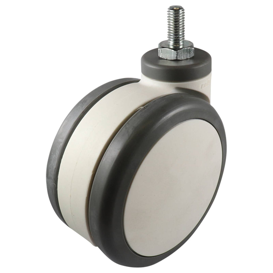 Colson 125mm Twin Wheel Swivel H6 Series Castor 100kg