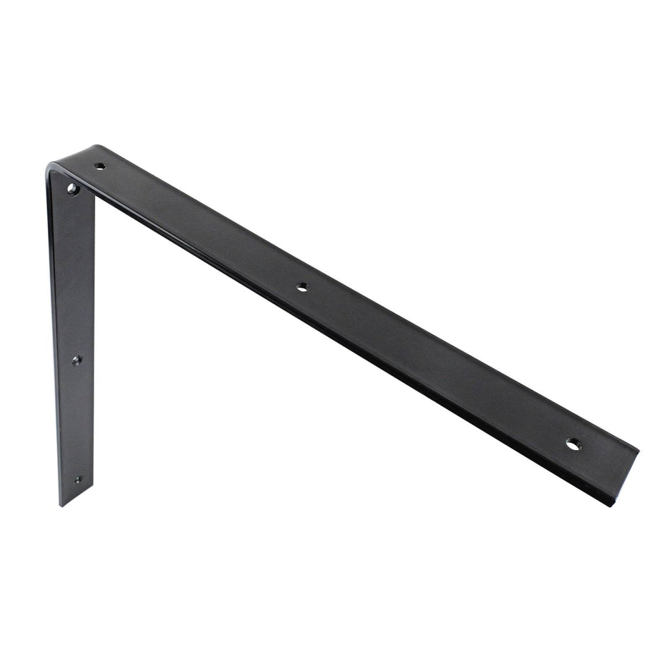 Carinya 380 x 380mm Black Angle Bracket