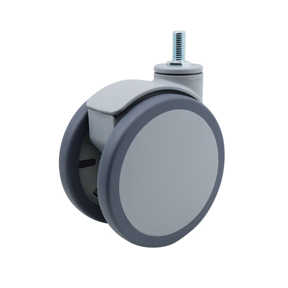 Easyroll 125mm Twin Wheel Swivel HT Series Castor 100kg