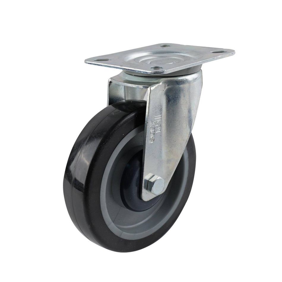 Easyroll 125mm Urethane Swivel Plate I4 Series Castor 125kg