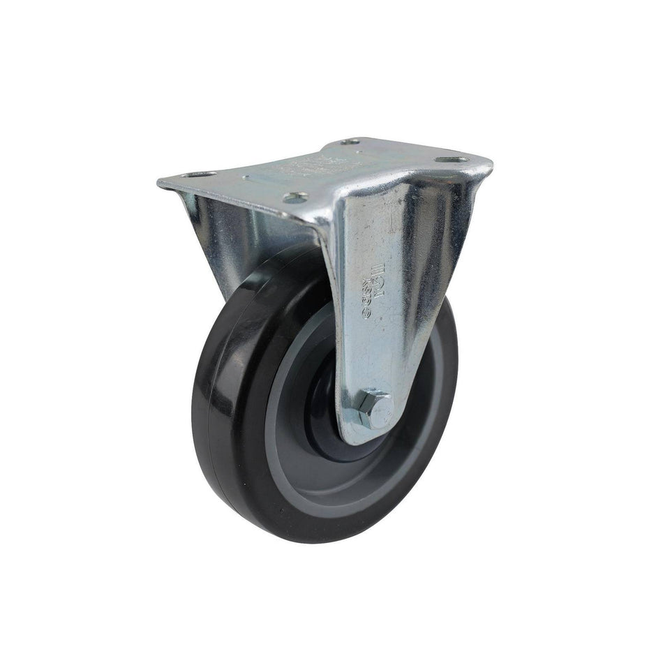Easyroll 125mm Urethane Fixed Plate I4 Series Castor 125kg