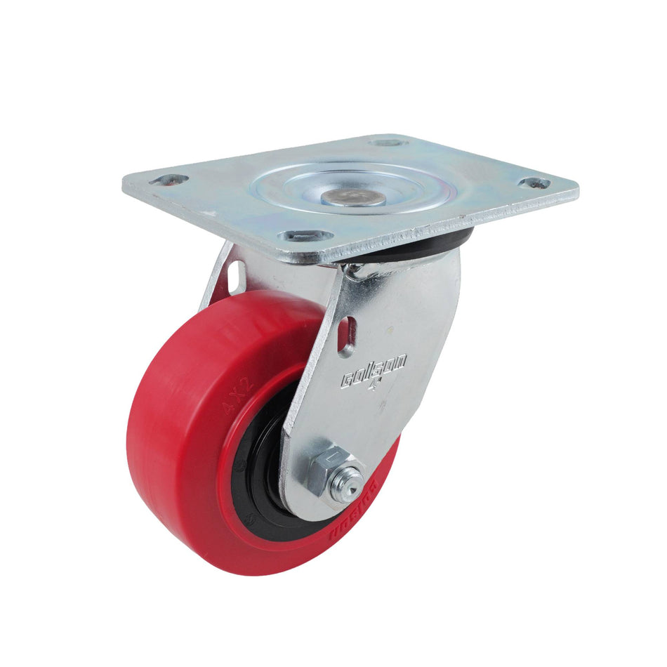 Colson 100mm Urethane Swivel Plate J3 Series Castor 280kg