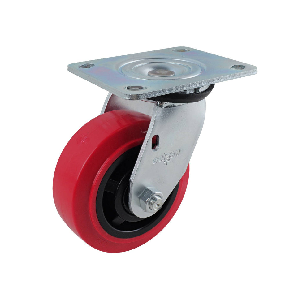 Colson 125mm Urethane Swivel Plate J3 Series Castor 340kg