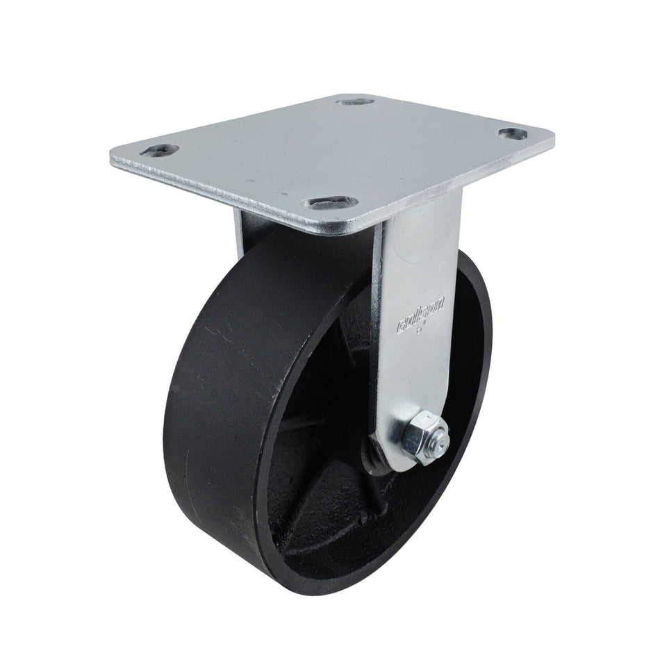 Colson 150mm Cast Iron Fixed Plate J3 Series Castor 410kg