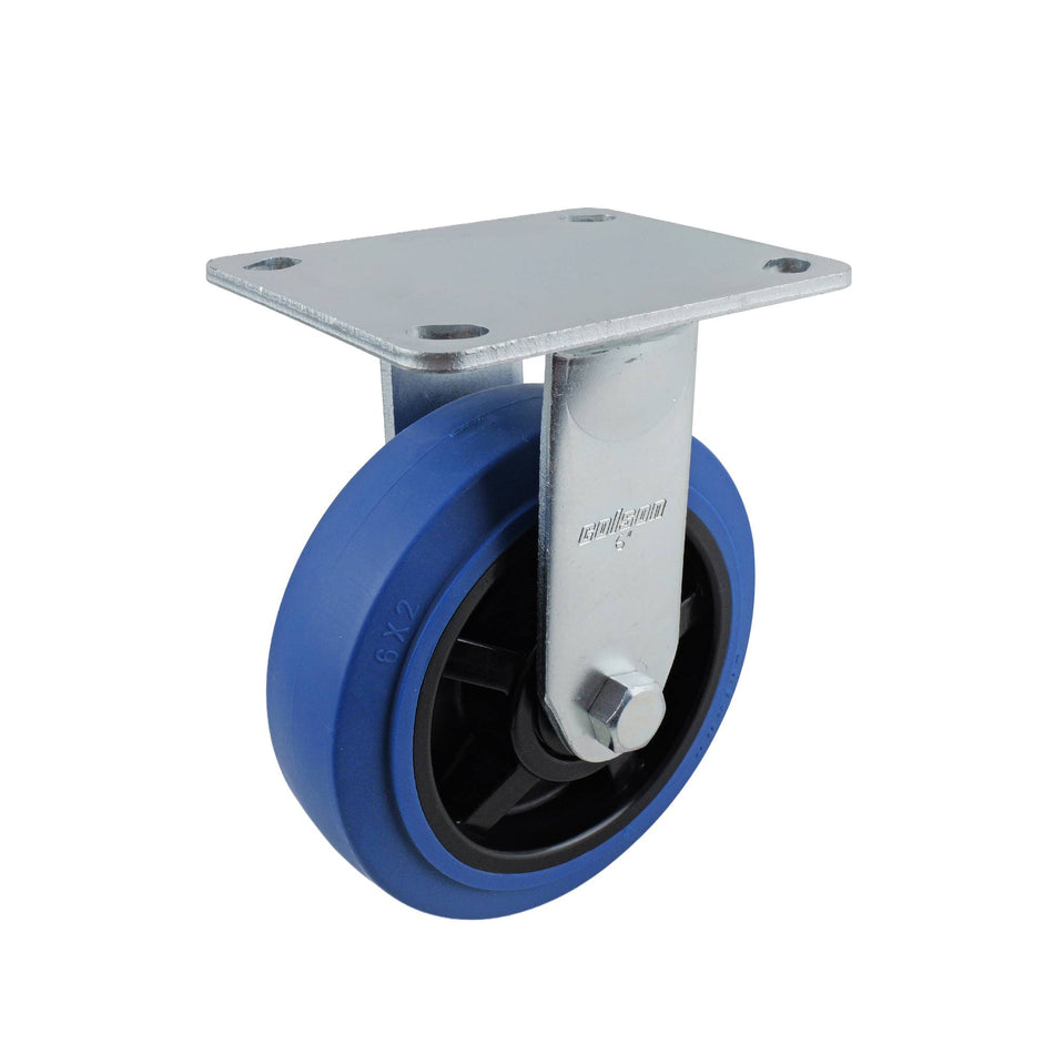 Colson 150mm Performa TPR Fixed Plate J3 Series Castor 300kg