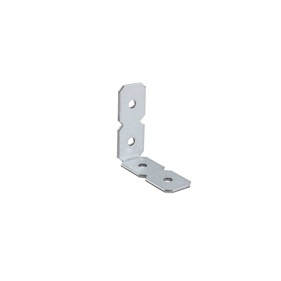 Carinya 50 x 50 x 20 x 2mm Galvanised Angle Make-A-Bracket