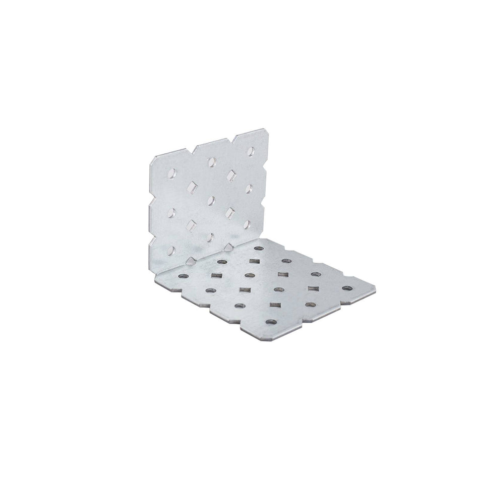 Carinya 60 x 80 x 75 x 2mm Galvanised Angle Make-A-Bracket