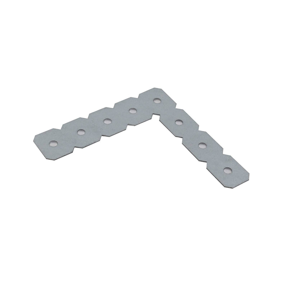 Carinya 100 x 100 x 25 x 1mm Galvanised L-Shape Make-A-Bracket