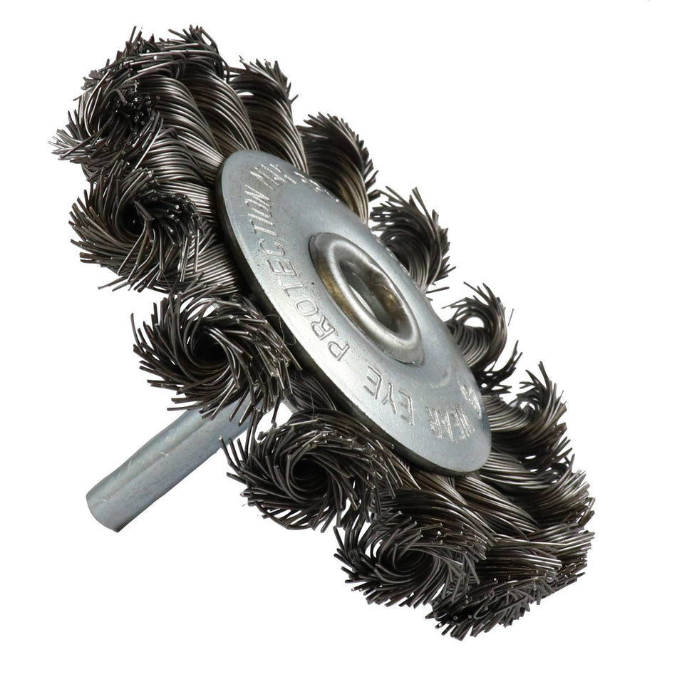 Rocket Steel Twist Knot Conical Brush 75mm x M6