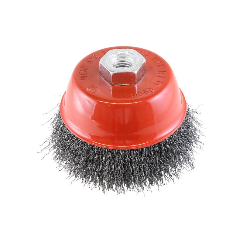 Rocket Steel Crimped Cup Brush 75mm x M10