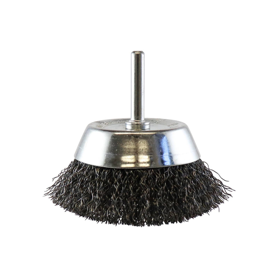 Rocket Steel Crimped Cup Brush 75mm x M6
