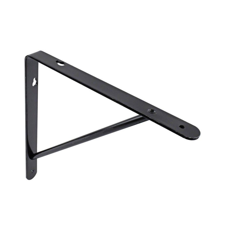 Carinya 200 x 200mm Black Heavy Duty Studio Stayed Bracket