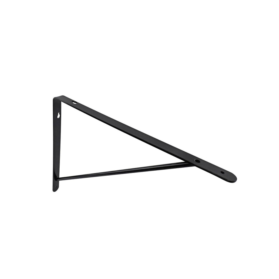 Carinya 300 x 250mm Black Heavy Duty Studio Stayed Bracket