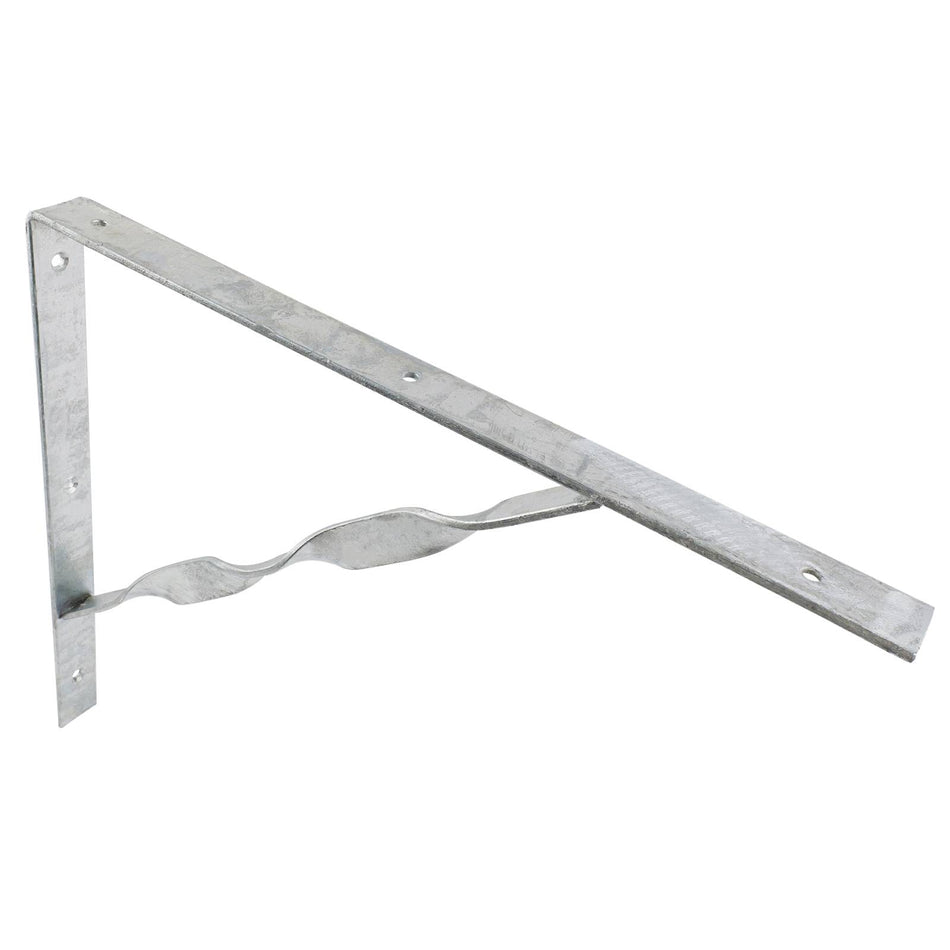 Carinya 400 x 350mm Galvanised Heavy Duty Twisted Stay Bracket