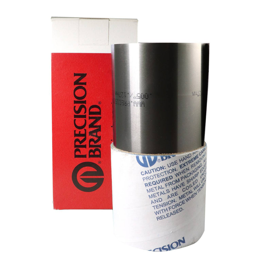 Precision Brand Shim in a Box 6"x50"x0.004" 302 Stainless Steel