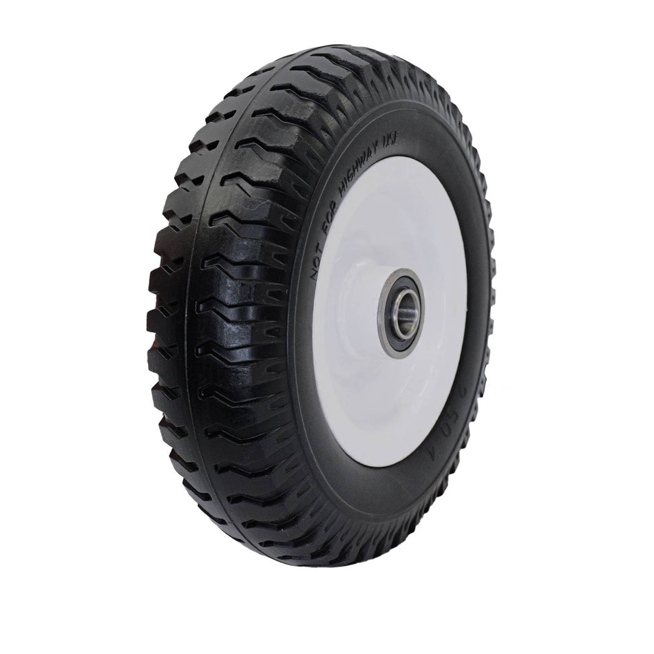 Easyroll 2.50x4" Flat Free Wheel 20mm Bearing 100kg