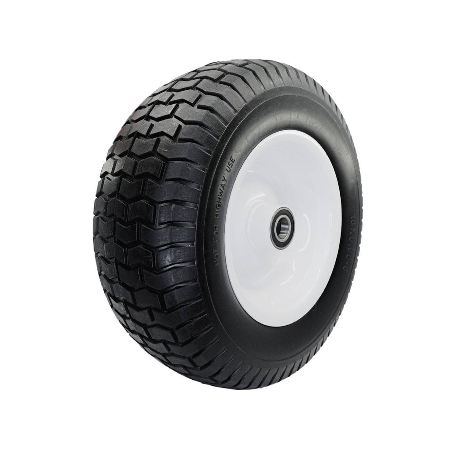 Easyroll 6.50x8" Flat Free Wheel 1" Bearing 220kg