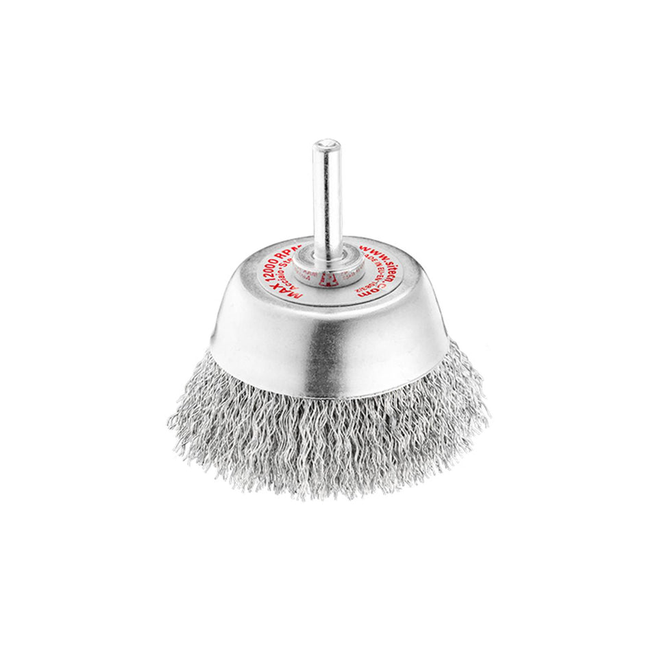SIT Stainless Steel Crimped Cup Brush 60mm x M6