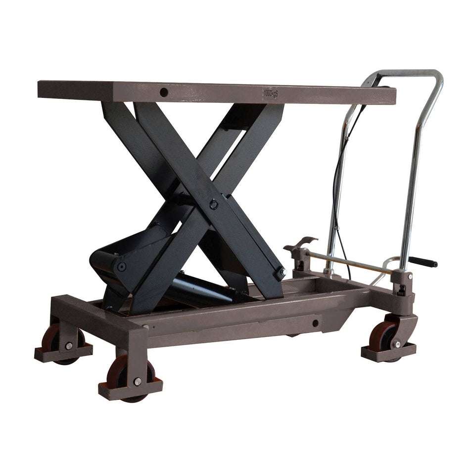 Easyroll Hydraulic Scissor Lift Table 1000kg