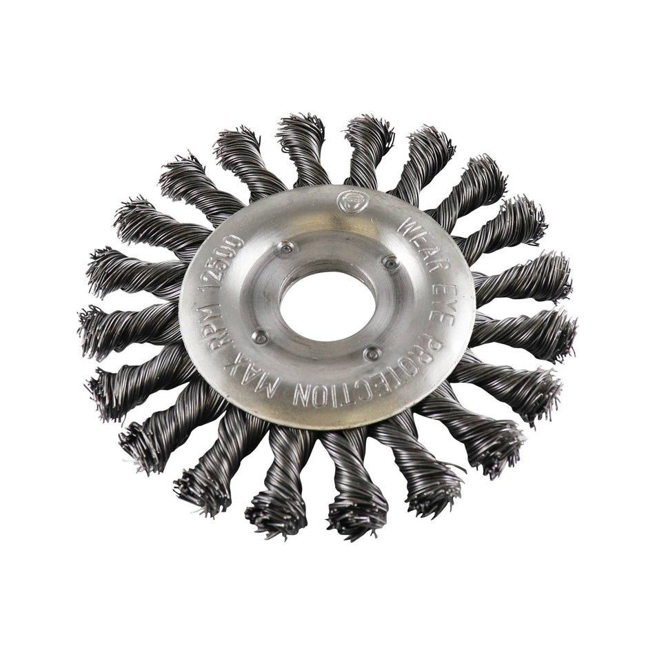Rocket Steel Twist Knot Wheel 115mm x M22.2