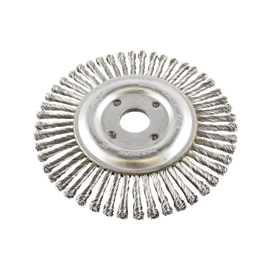 Rocket Stainless Steel Twist Knot Wheel 115mm x M22.2