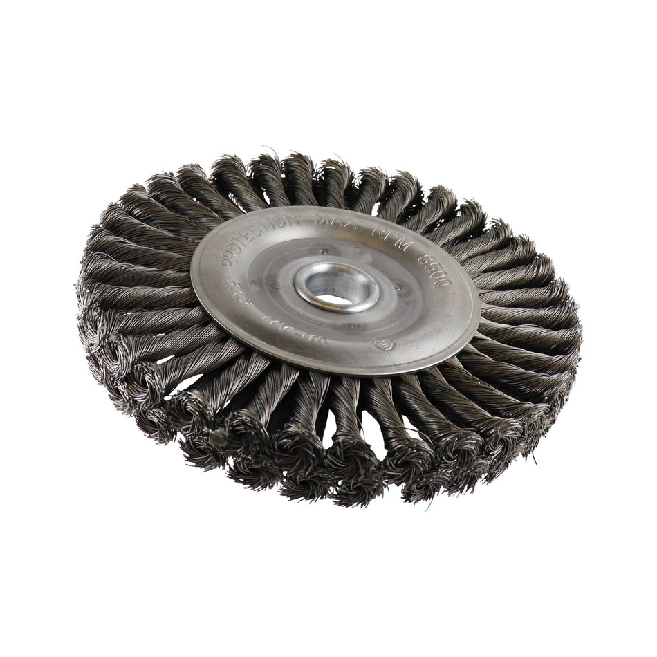 Rocket Steel Twist Knot Wheel 200mm x M22.2