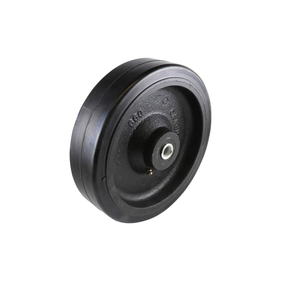Easyroll 200mm Black Rubber Wheel Roller Bearing 535kg