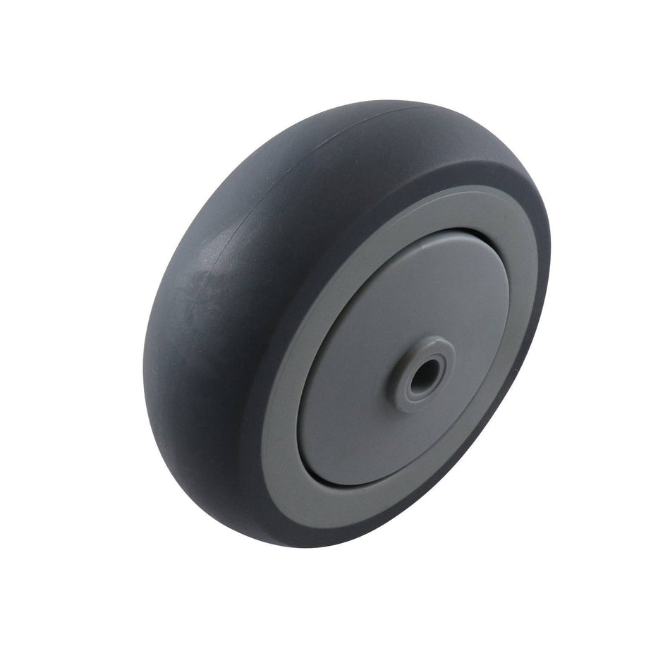 Easyroll 100mm Grey Rubber Wheel Precision Bearing 120kg