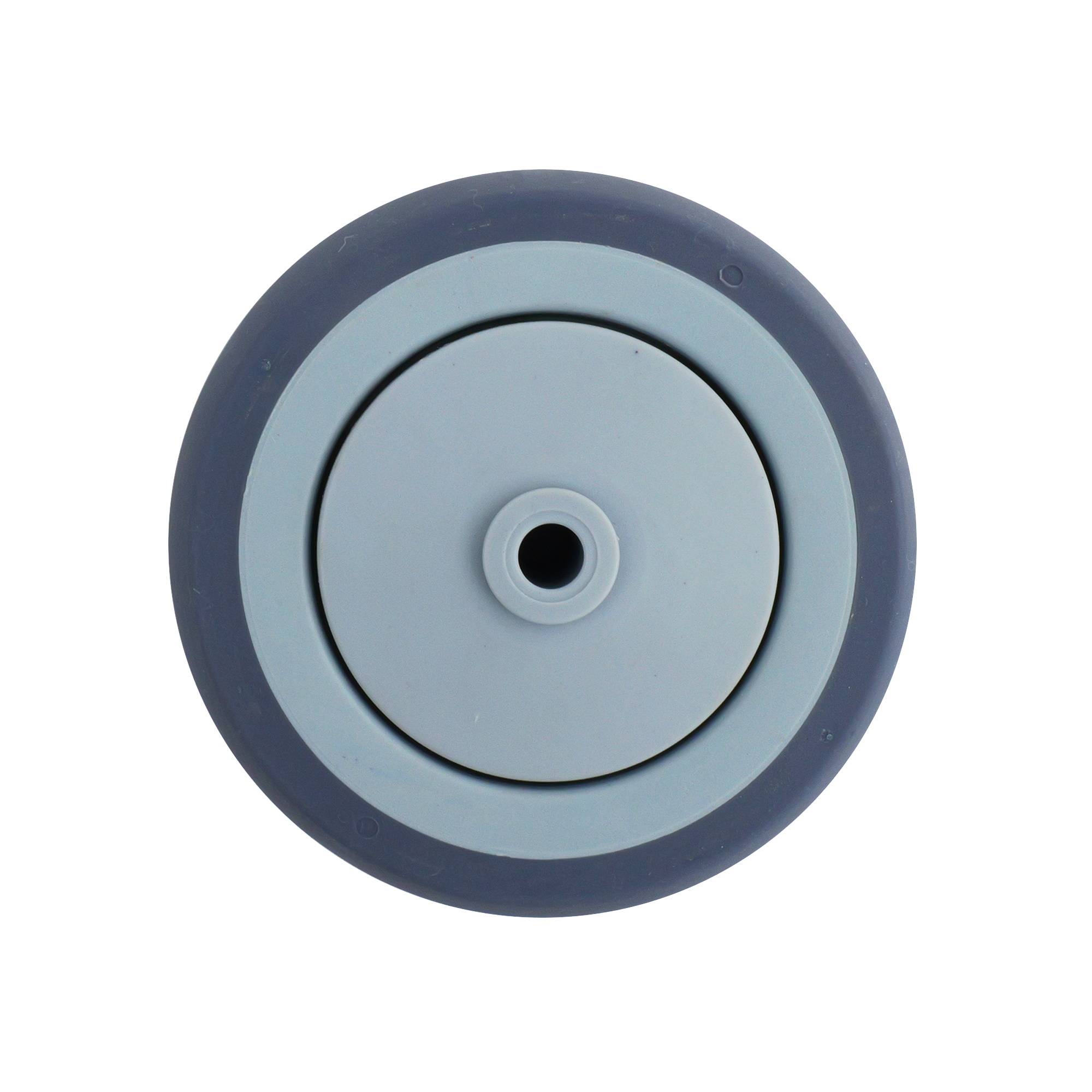 tente pjp 125x32 Easyroll 100mm Grey Rubber Wheel Precision Bearing 120kg – EHI.com.au