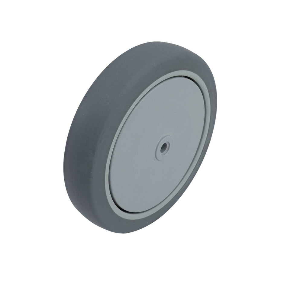 Easyroll 150mm Grey Rubber Wheel Precision Bearing 130kg