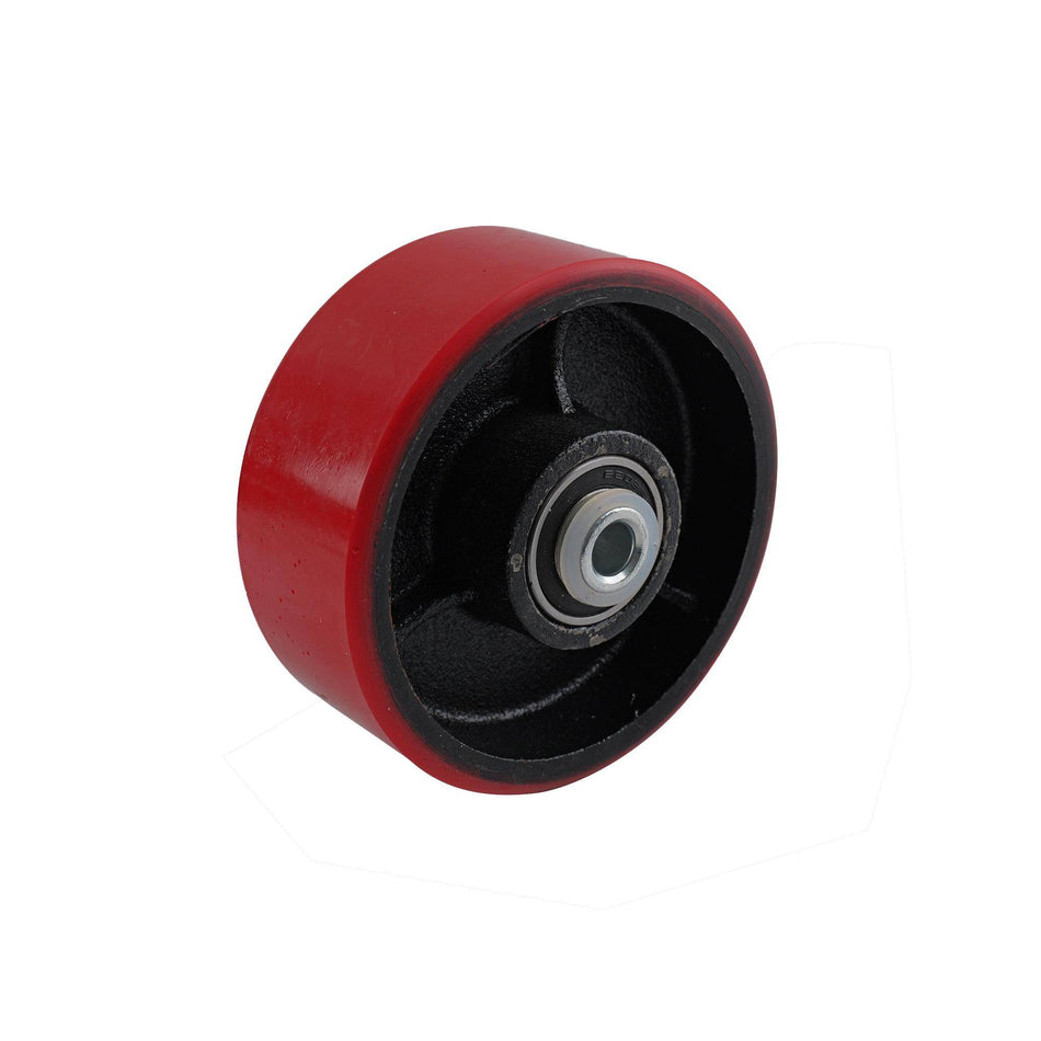 Easyroll 125mm Urethane Wheel Precision Bearing 410kg